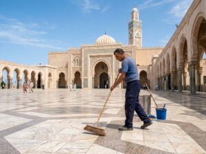 تنظيف الواجهات الخارجية للمساجد بالدمام